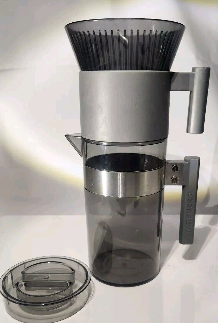 Starbucks 2013 Iced Coffee / Tea - Pour Over Brewer - Cone Filter - Pitcher Set