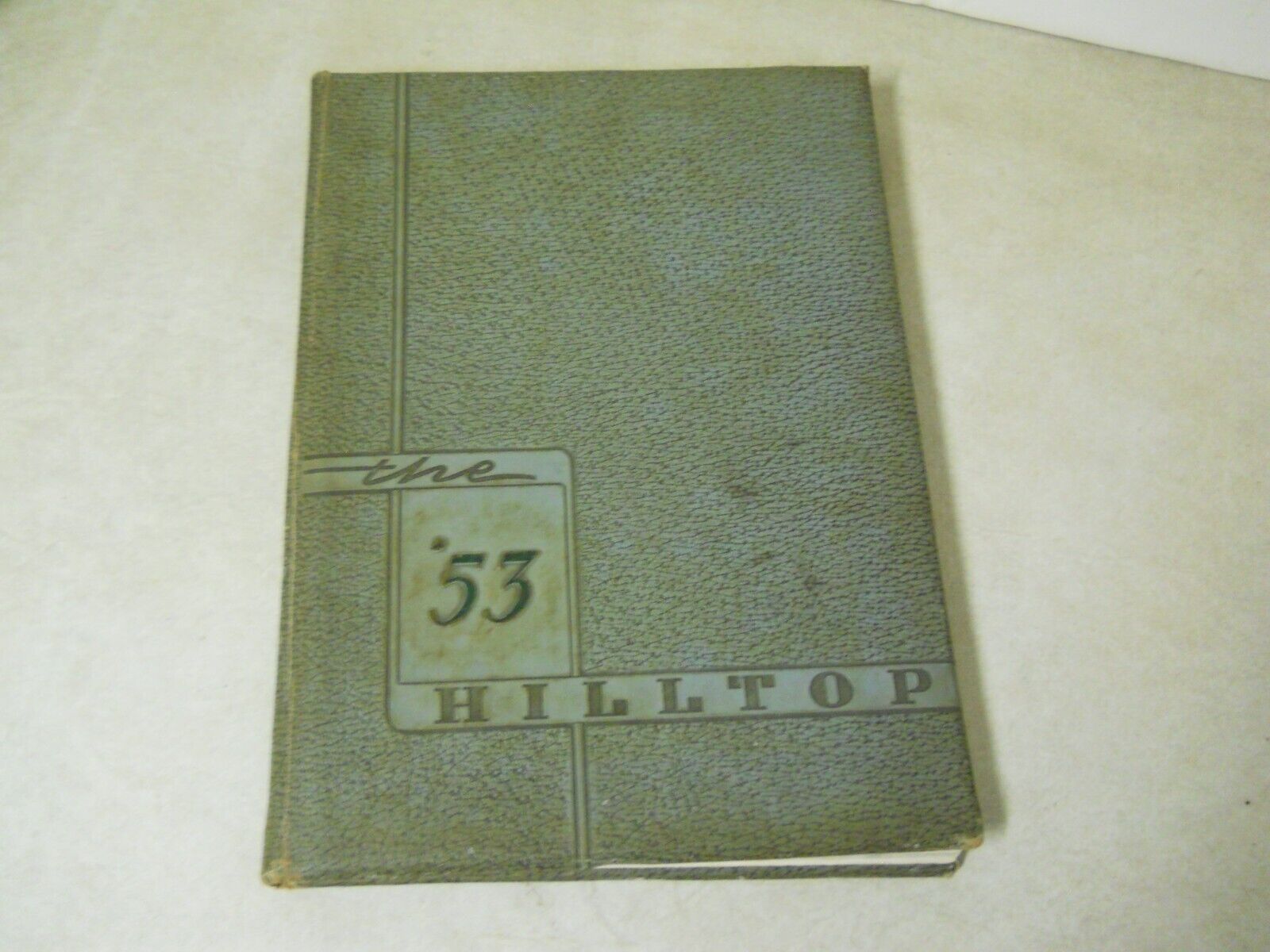 1953 Hilltop Hapeville High School Hapeville Georgia Yearbook Annual