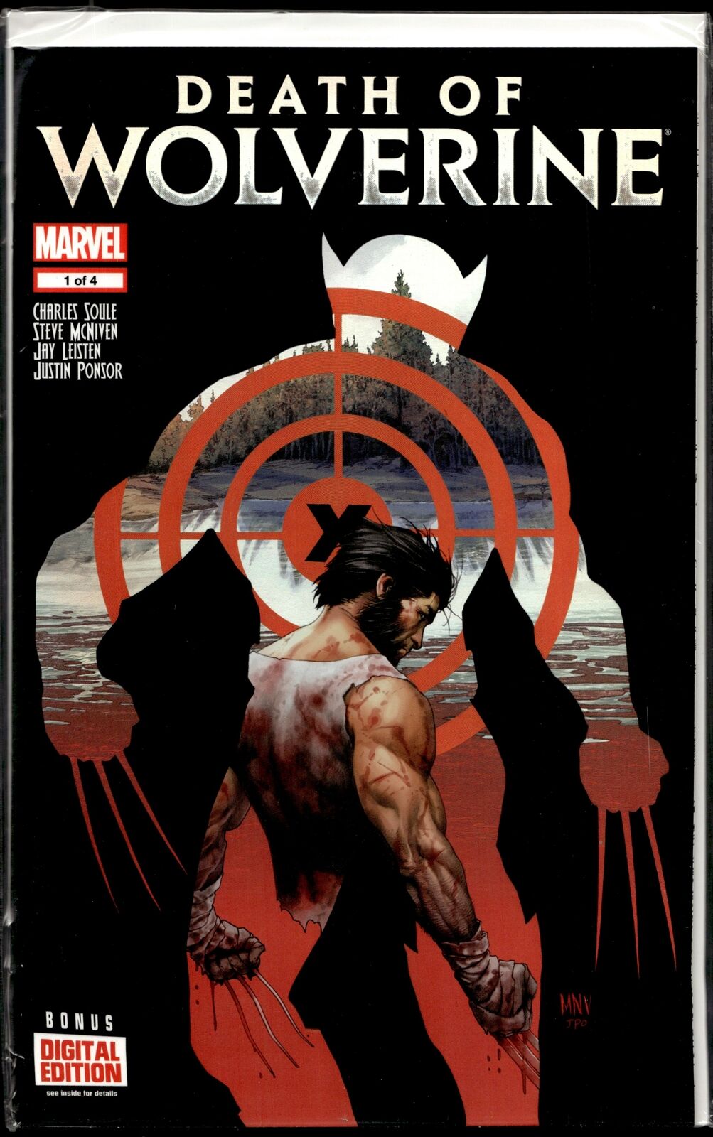 2014 Death of Wolverine #1 Marvel Comic