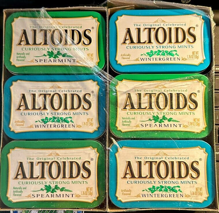 Empty Altoid Tins for use in arts and crafts - 50 for $35, 25 for $20