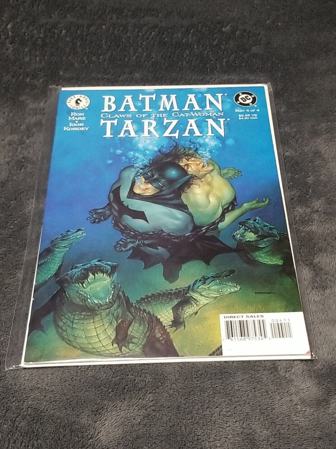 BATMAN/TARZAN: CLAWS OF THE CAT-WOMAN #4 NM DC COMICS