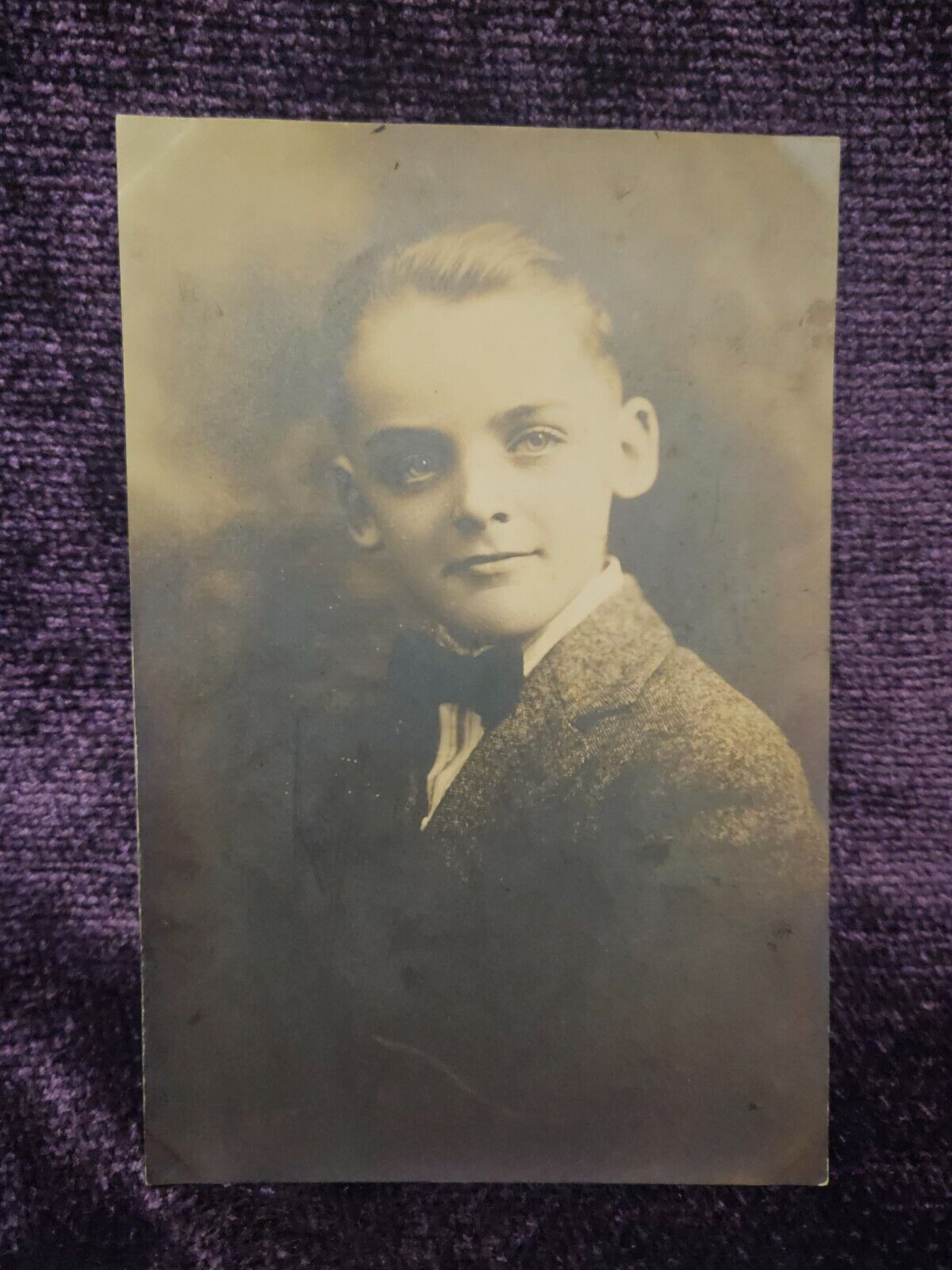 vintage portrait of young boy 4\