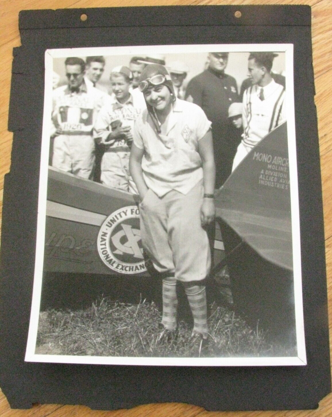 99s WOMEN AVIATION PIONEER PHOEBE OMLIE & MONO AIRCRAFT ORIGINAL 1927 PHOTO