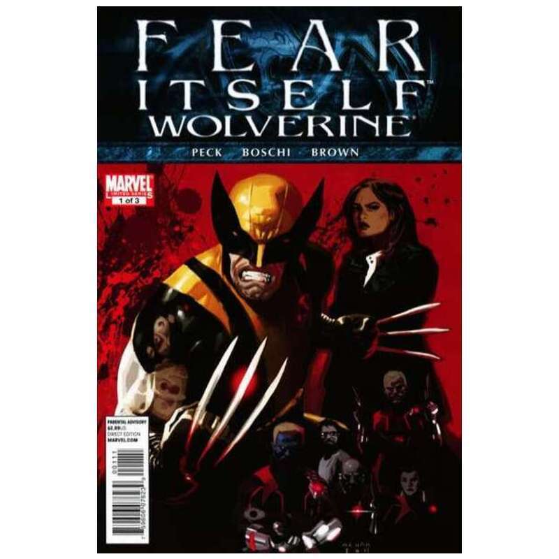 Fear Itself: Wolverine #1 in Near Mint + condition. Marvel comics [d/