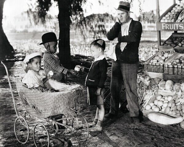 The Little Rascals classic scene by fruit and vegetable stand 24x36 inch poster