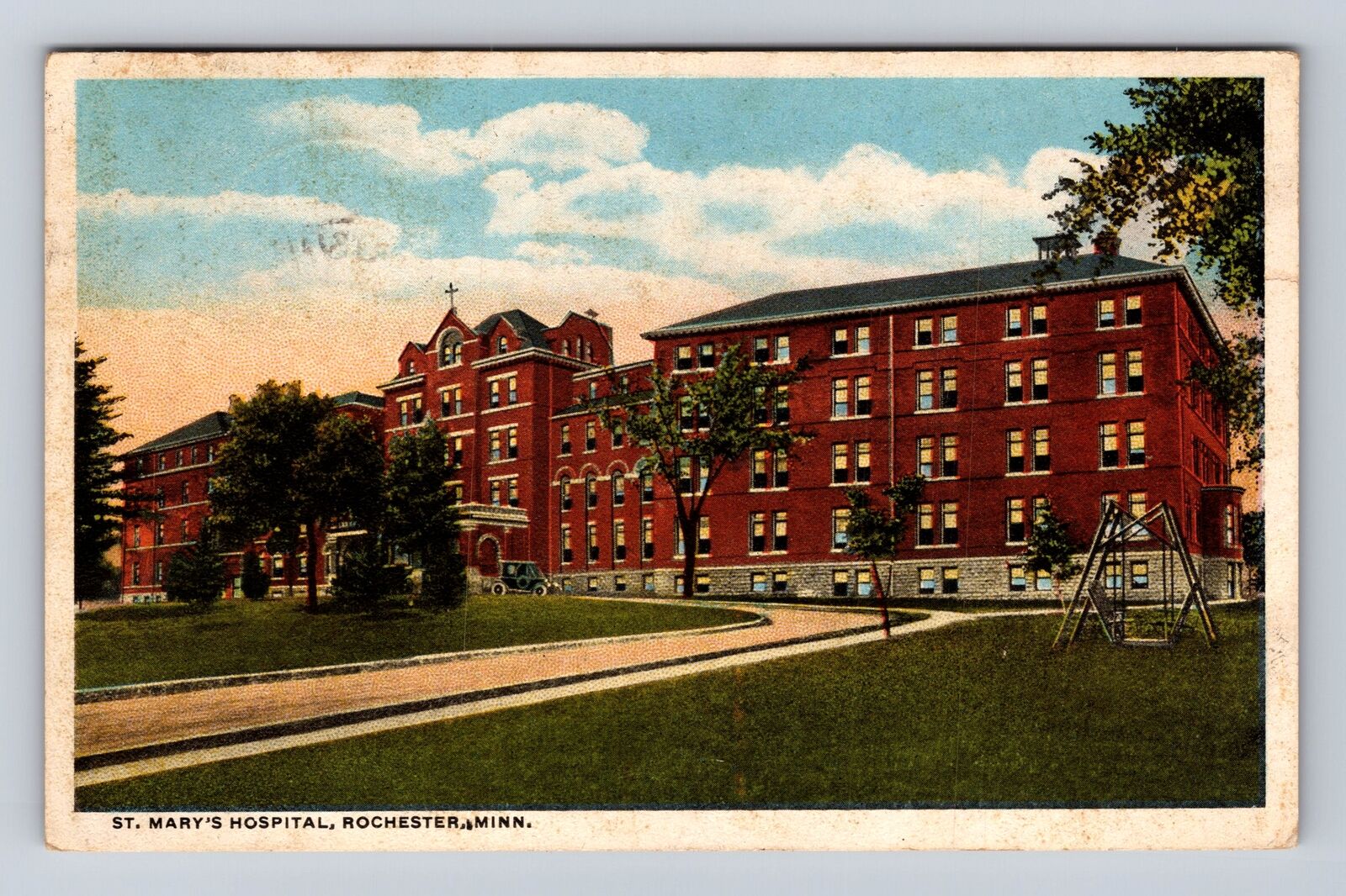 Rochester MN-Minnesota, St Mary\'s Hospital, Antique, Vintage Souvenir Postcard