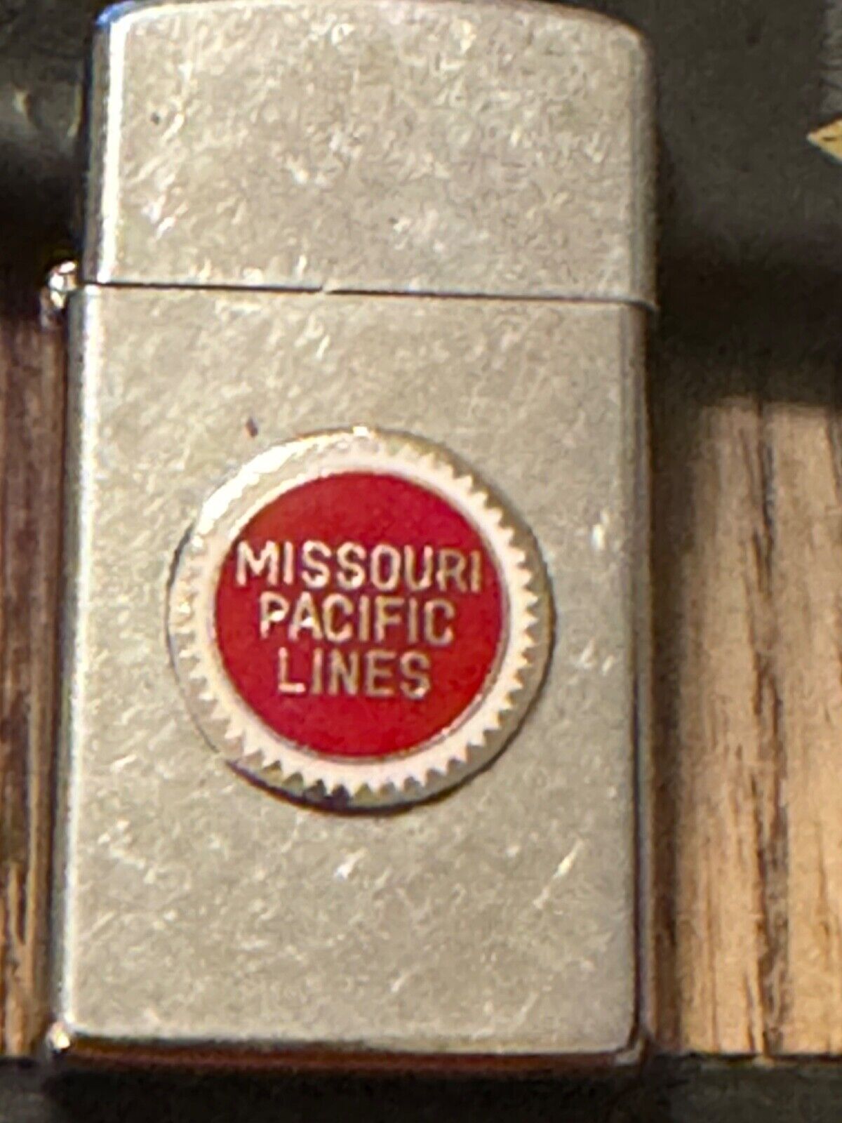 Zippo Lighter Missouri Pacific Lines Railroad