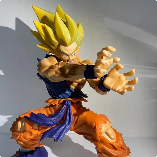 Dragon Ball Z Kamehameha Son Goku Figure Super Saiyan Action Model Doll A15D7Fx