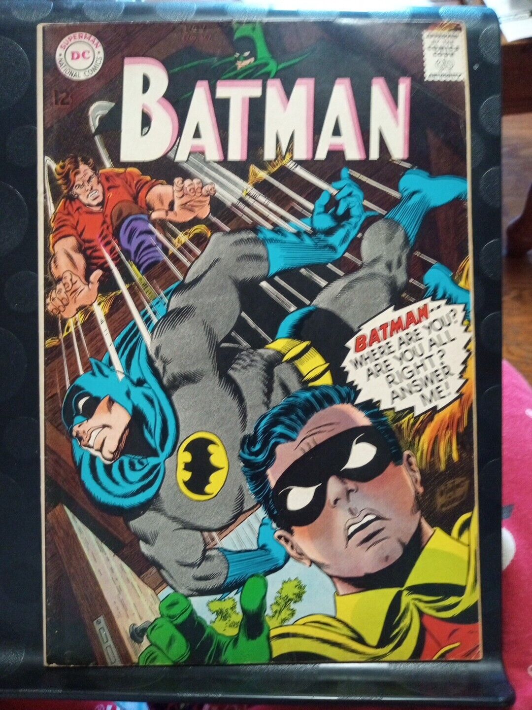 Batman #196 - DC Comics 1967 - Sheldon Moldoff Artwork - Mid Grade