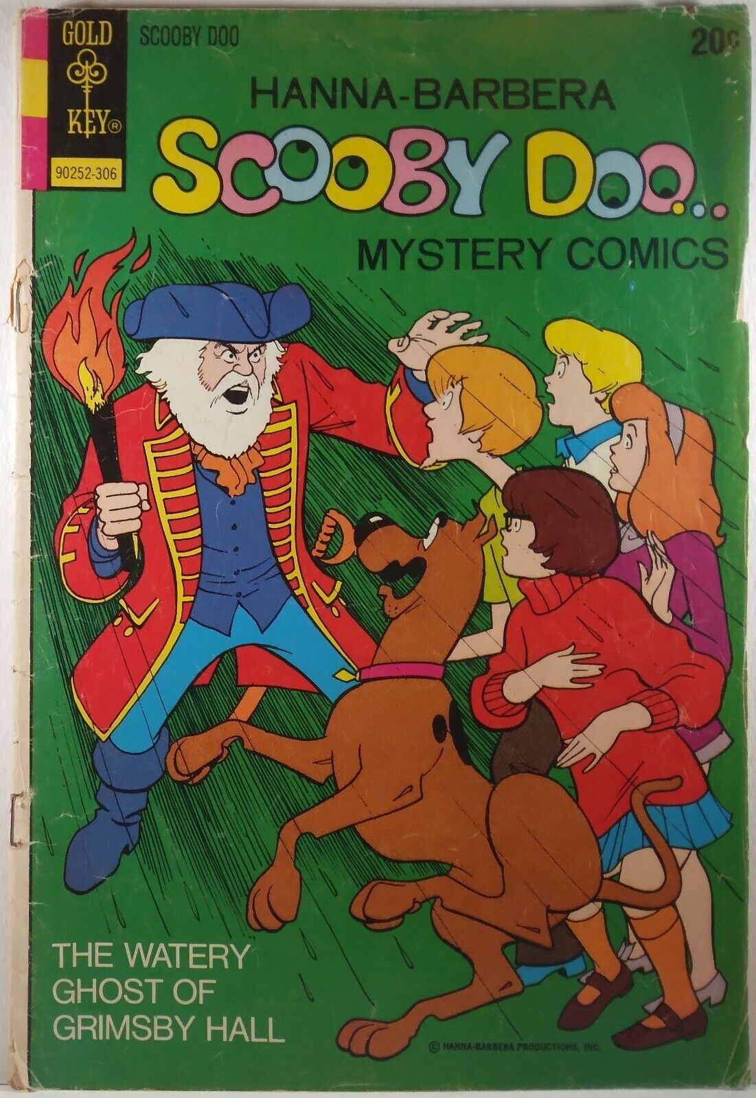🦴💥 SCOOBY DOO MYSTERY COMICS #18 GOLD KEY 1973 FIRST PRINT HANNA BARBERA Velma