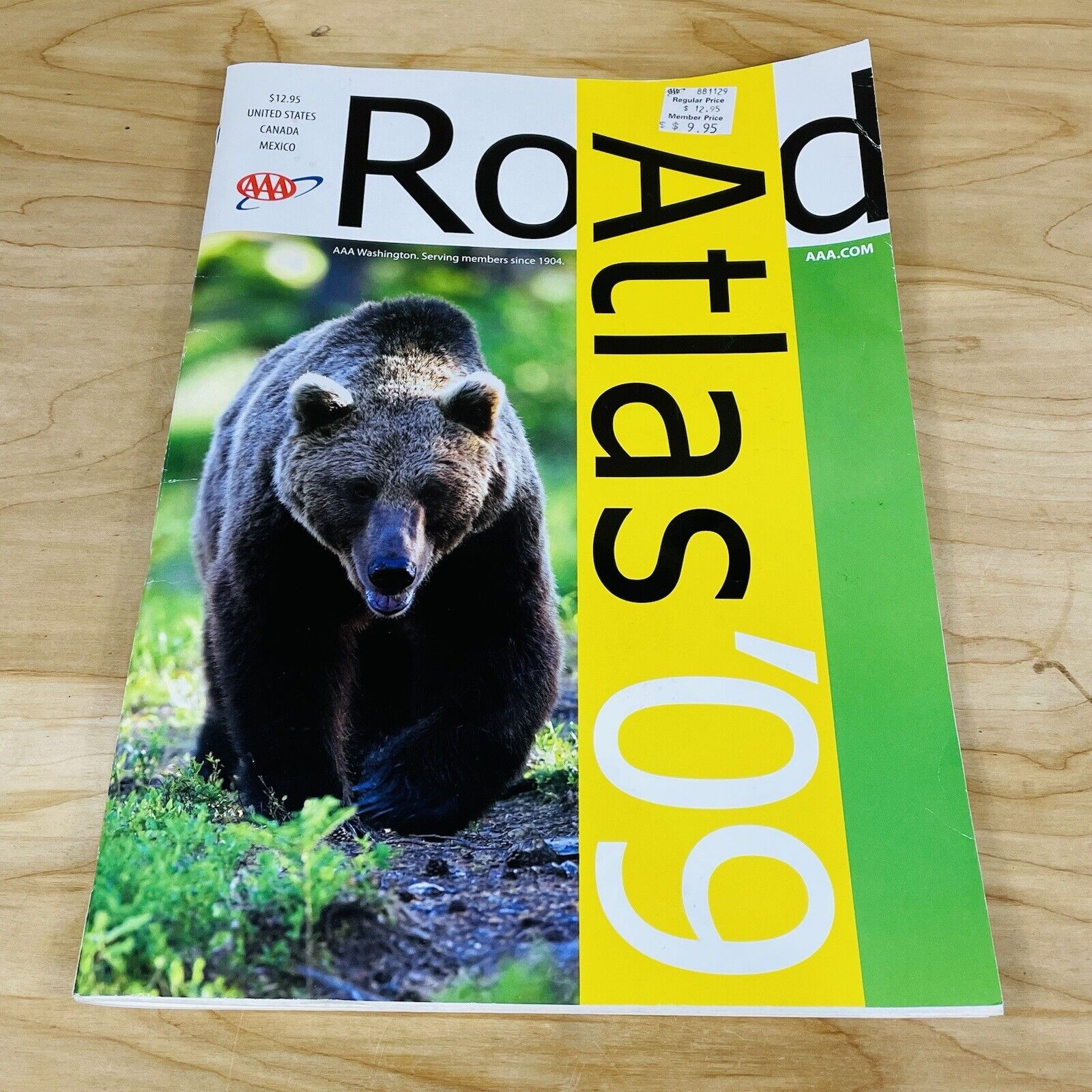 AAA United States, Canada and Mexico Road Atlas 2009