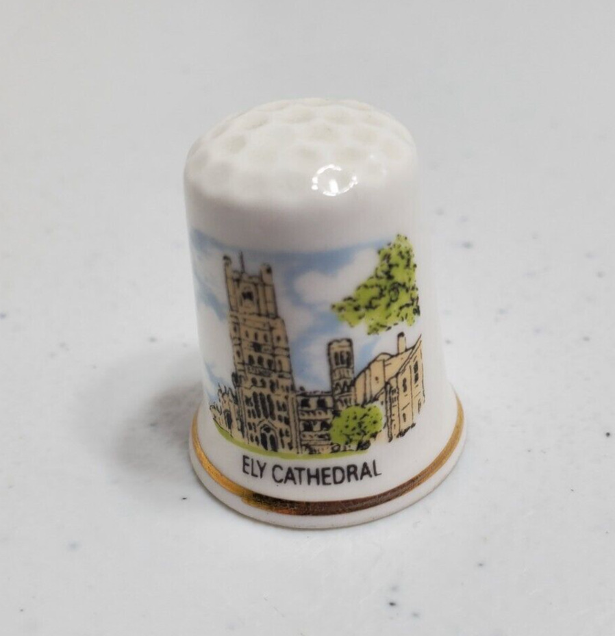 Vintage  North Lodge Ely Cathedral Thimble