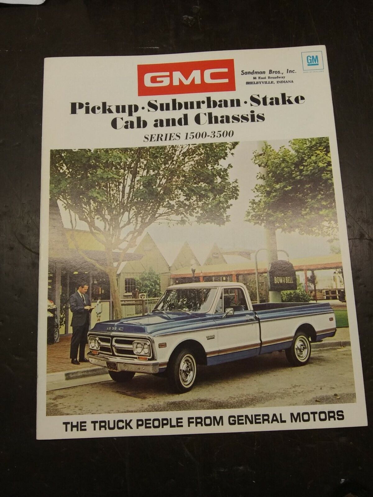 NOS Vintage 1971 GMC Pickup Suburban 1500-3500 Dealer Brochure *Free Shipping*