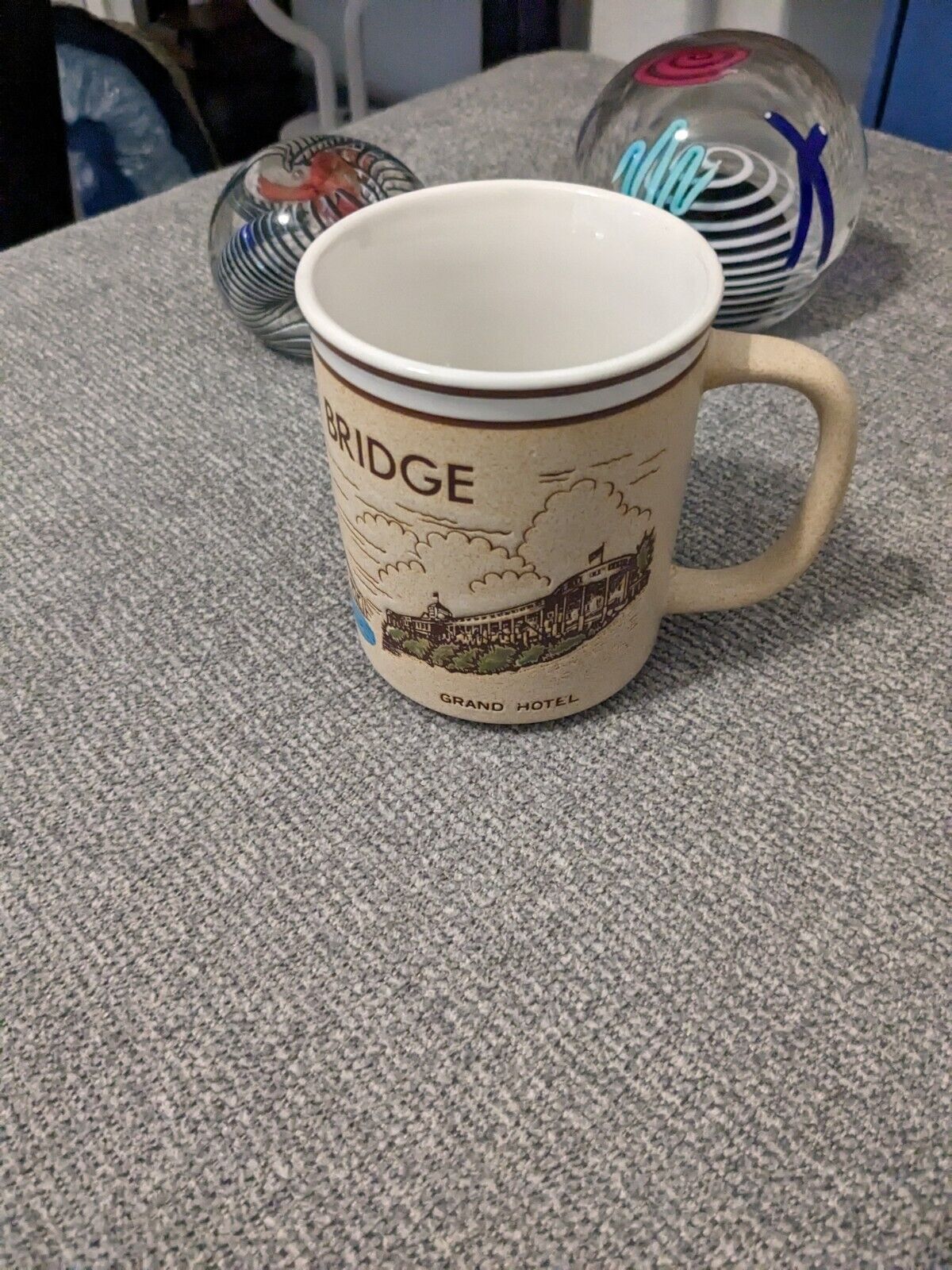 Vintage Mackinac Bridge Mug Pre Owned