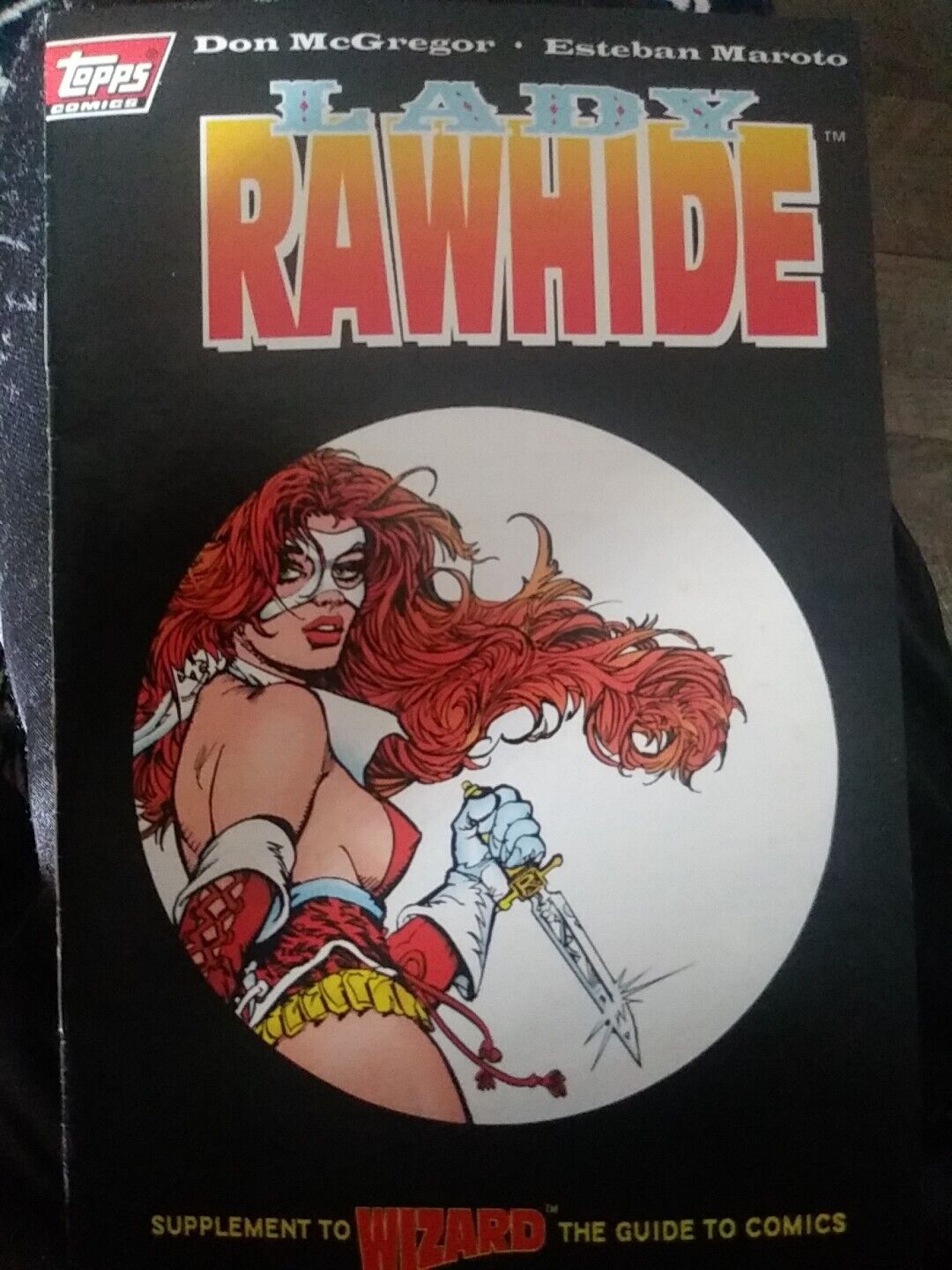 Lady Rawhide #1 Variant A, Mini Comic Premium Gold Edition, Wizard Supplement