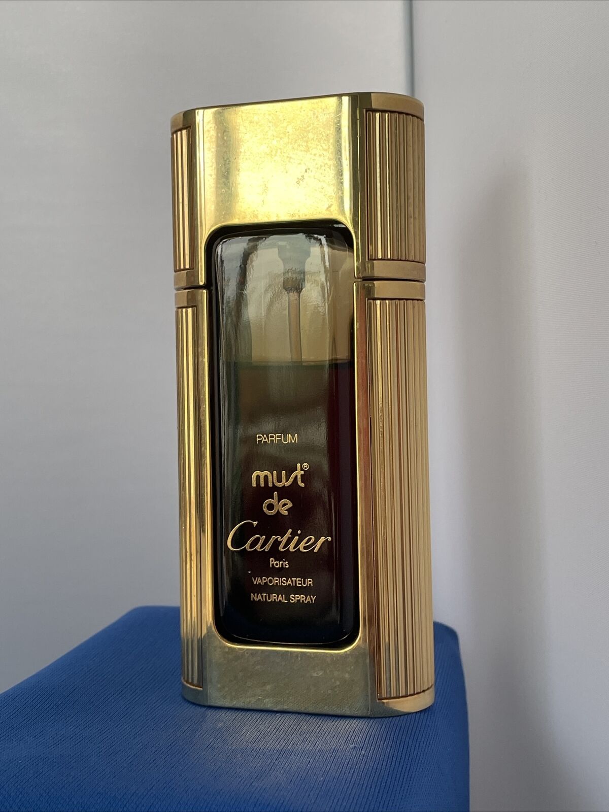 must de Cartier Parfum Perfume Extract for Women 50 ml. Spray ~75% Full Vintage