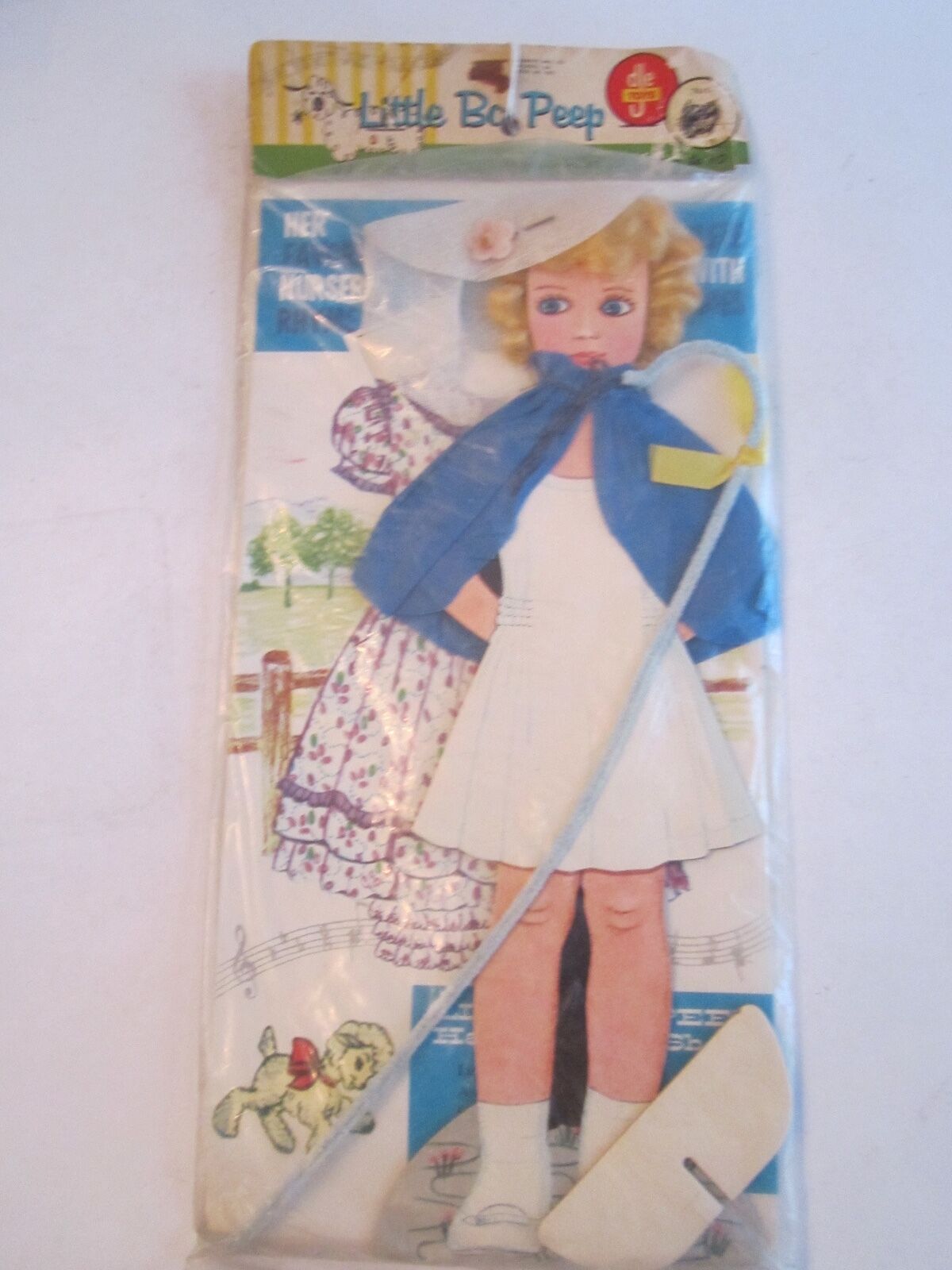 NOS 1950\'S LITTLE BO PEEP PAPER DOLL IN THE ORIGINAL WRAPPING - UNUSED  - TUB BP
