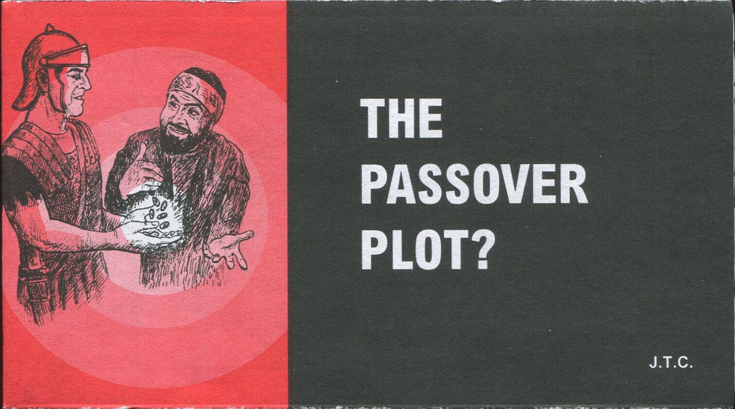 New OOP The Passover Plot? Chick Publications Tract - Jack