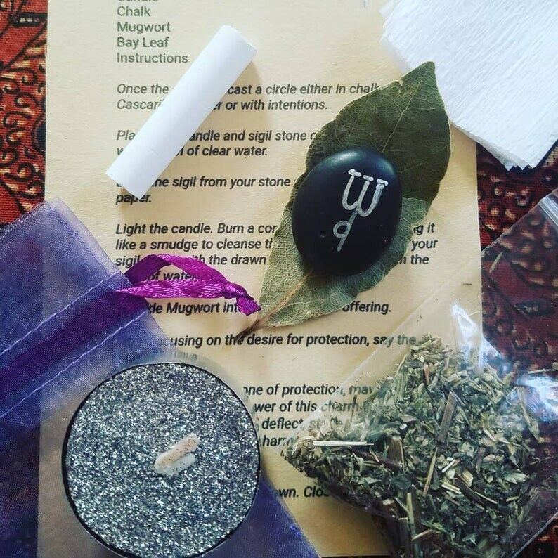 Protection Spell Kit Occult Pagan Wicca Witchcraft Proven Results