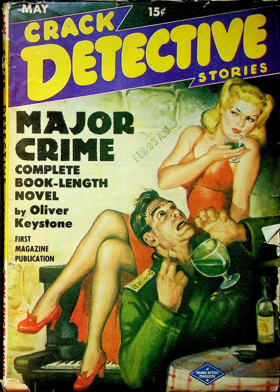 Crack Detective Pulp May 1949 Vol. 10 #2 GD/VG 3.0