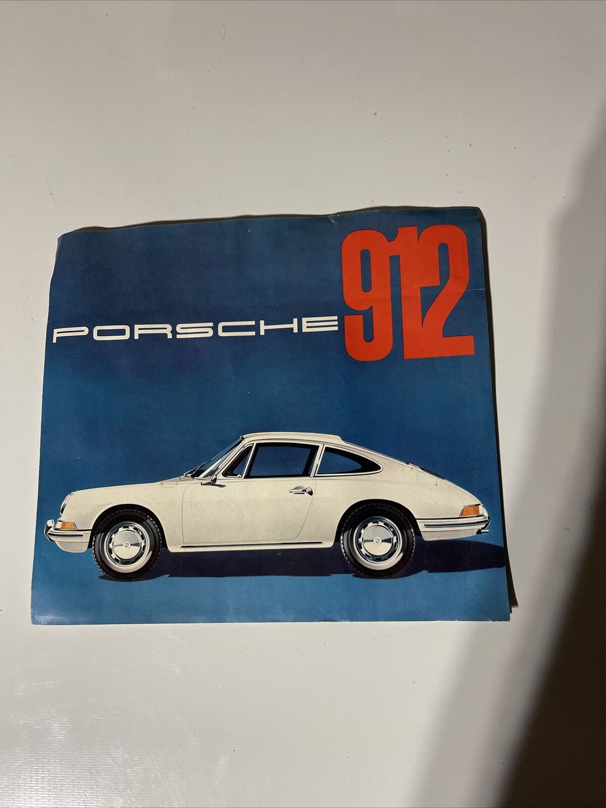 1965 1966 Porsche 912 Original Catalog (4-cyl 911) En / De / Fr Sales Brochure
