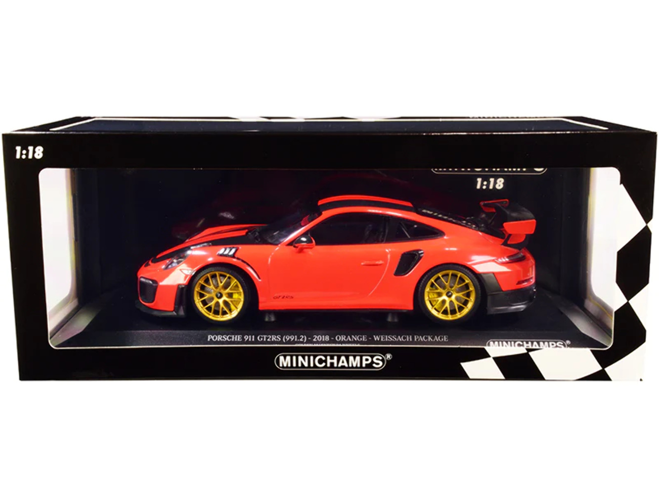 2018 Porsche 911 GT2RS (991.2) Weissach Package Orange with Carbon Stripes and G