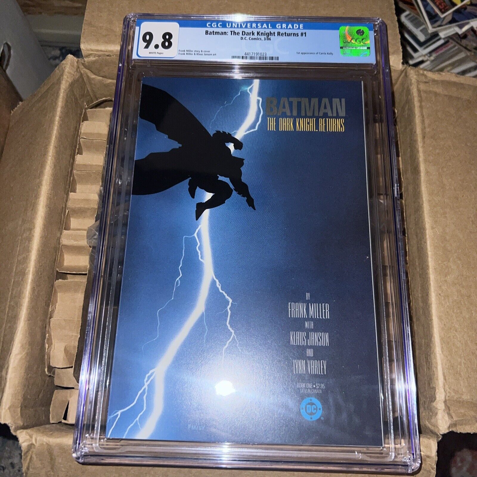 Batman The Dark Knight Returns #1 1st Printing CGC 9.8 1986