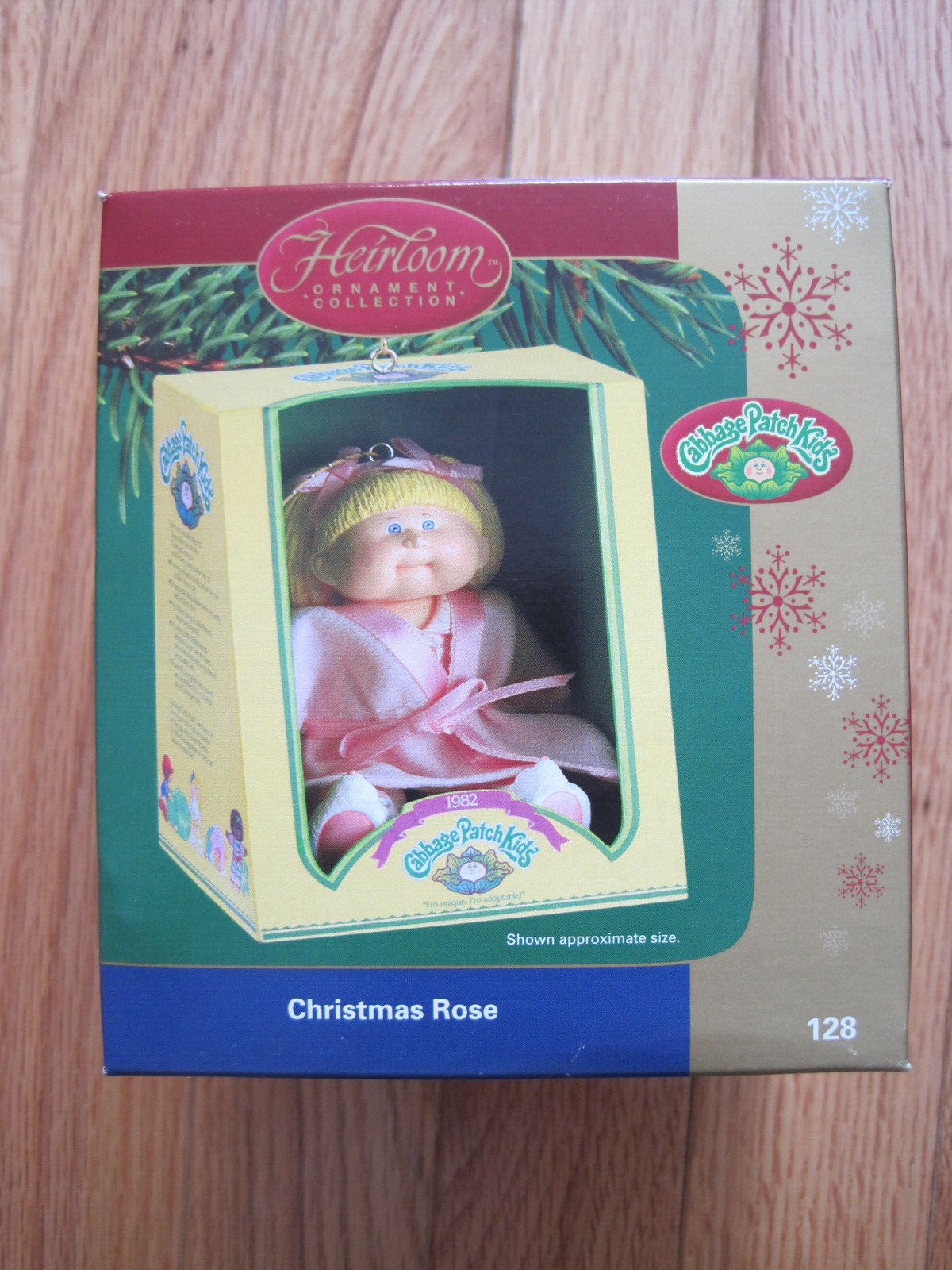 New Carlton Cards Heirloom Ornament Cabbage Patch Kid - Christmas Rose 128