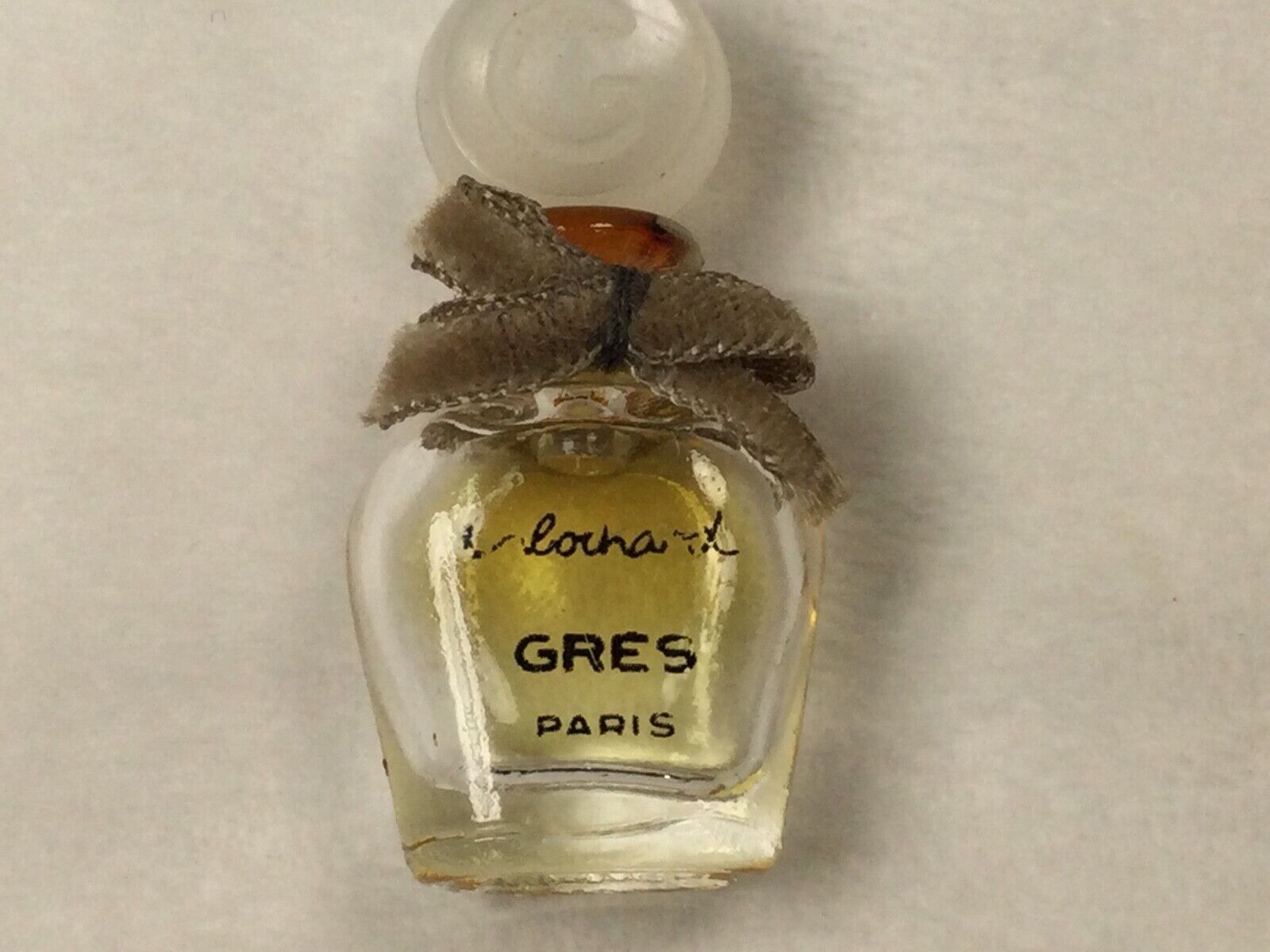 Cabochand Paris Gres Perfume France very small bottle