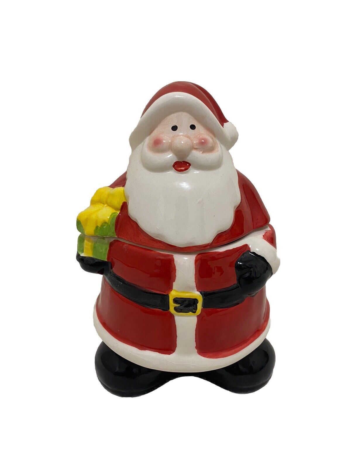 Ceramic Christmas Santa Claus Cookie Jar 11\