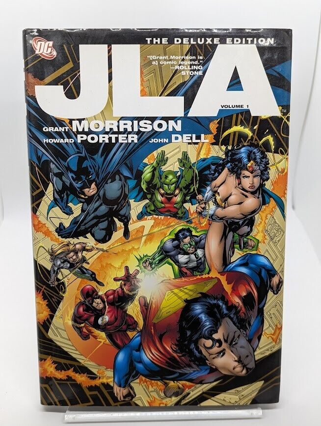 JLA - Vol 1 - DC Comics Deluxe Edition HC, Morrison