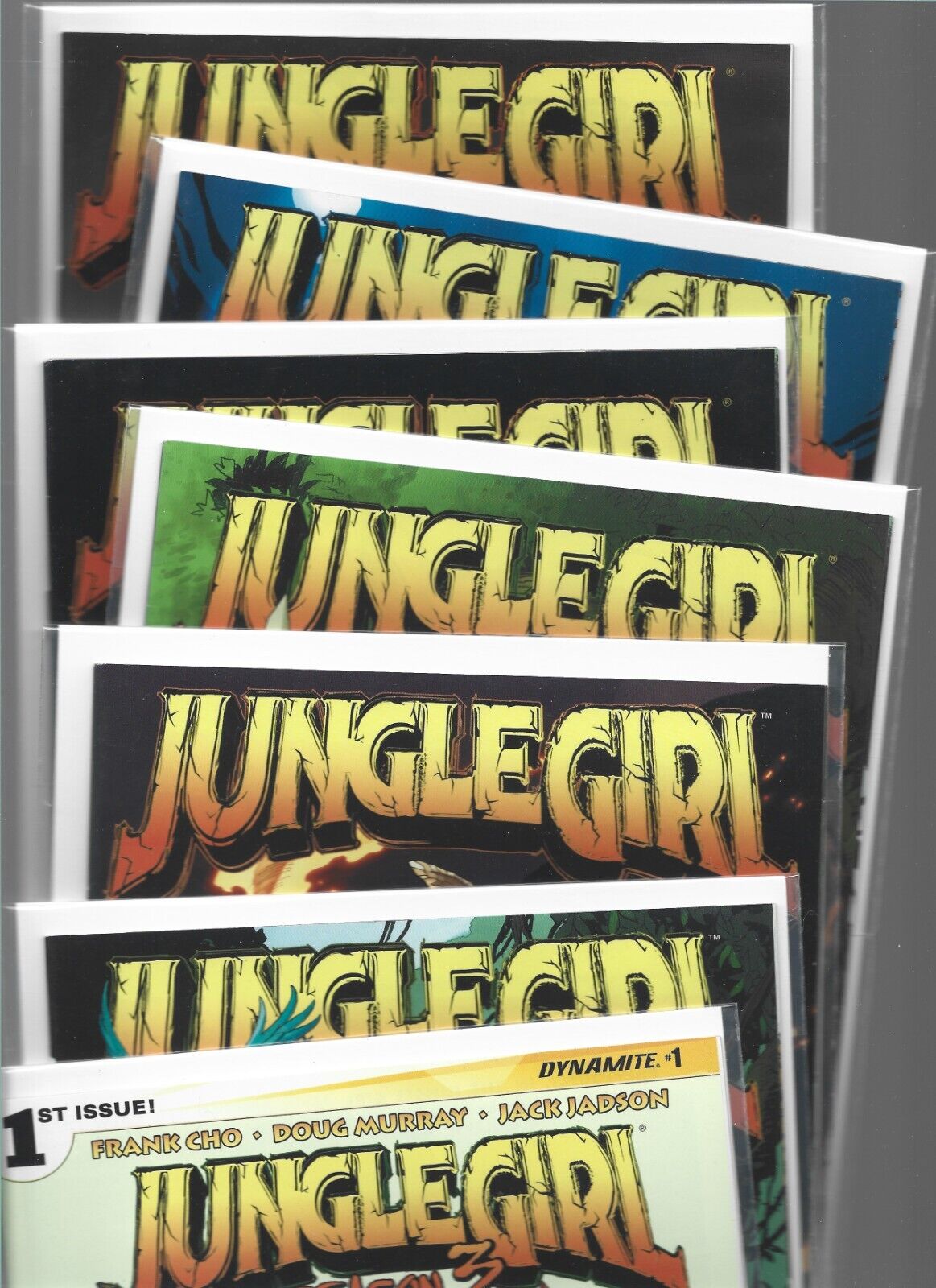 Jungle Girl Frank Cho comic book lot