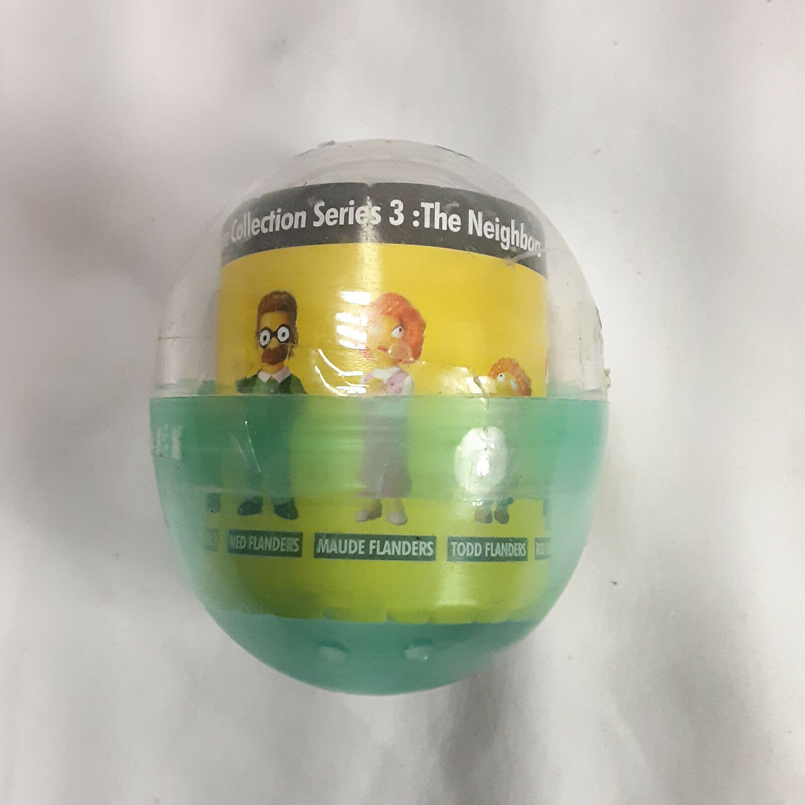 The Simpsons Figure Collection Snowball II Cat Tomy Gacha Vending Egg Capsule