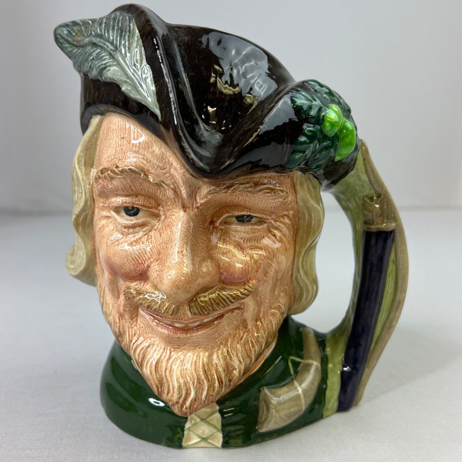 Vintage Royal Doulton Toby CHARACTER JUG Robin Hood Large Mug D 6527 Stamped