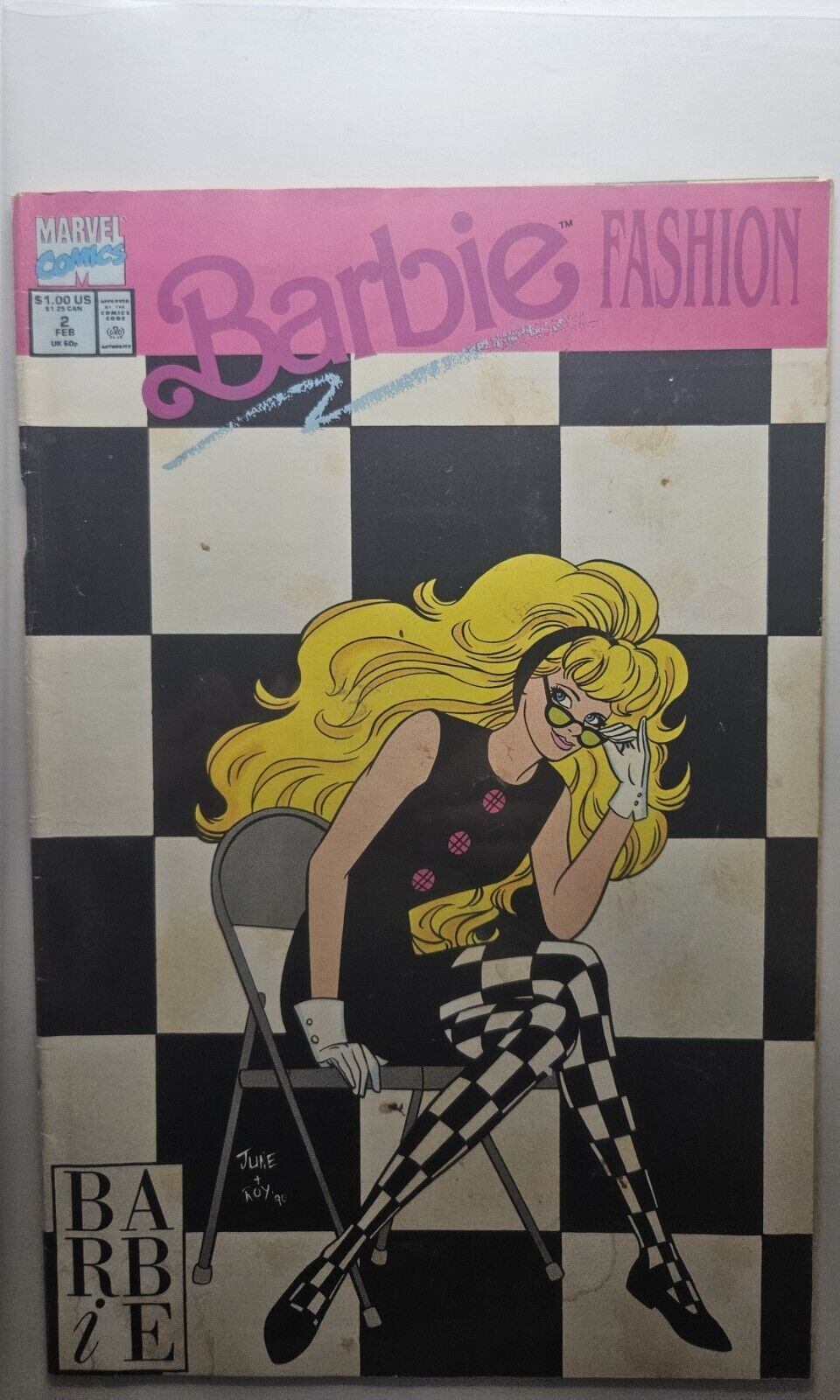Barbie Fashion #2 (Marvel Comics February 1991)