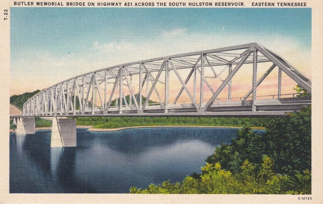 Butler Memorial Bridge Hwy 421 across South Holston Reservoir Eastern TN UNP