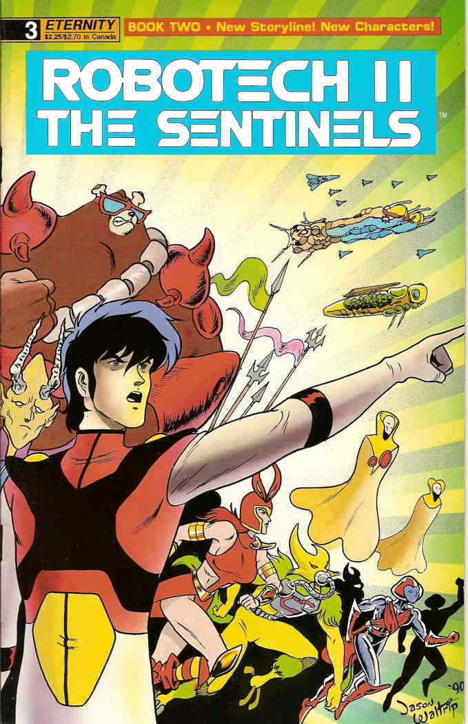 Robotech II: The Sentinels Book II #3 VF/NM; Eternity | we combine shipping