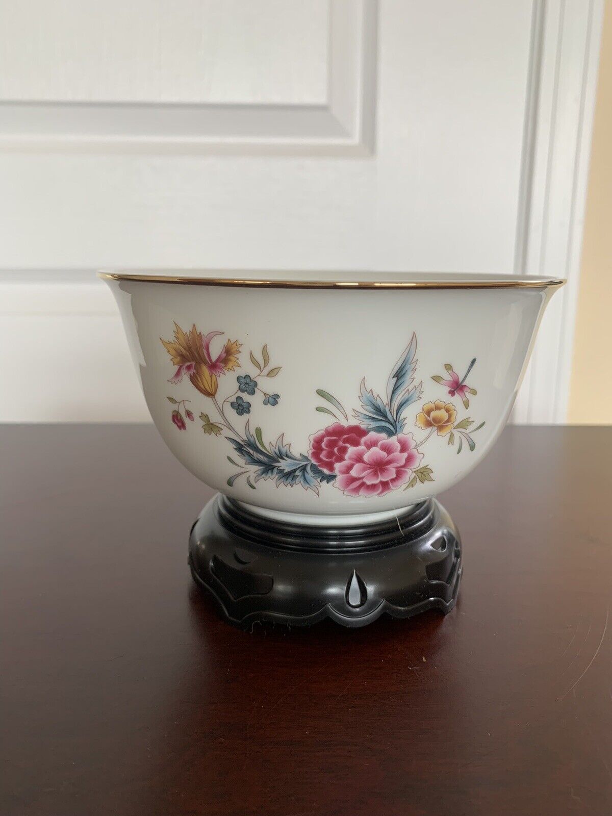 Vintage Avon Independence Day American Heirloom Dragonfly Bowl
