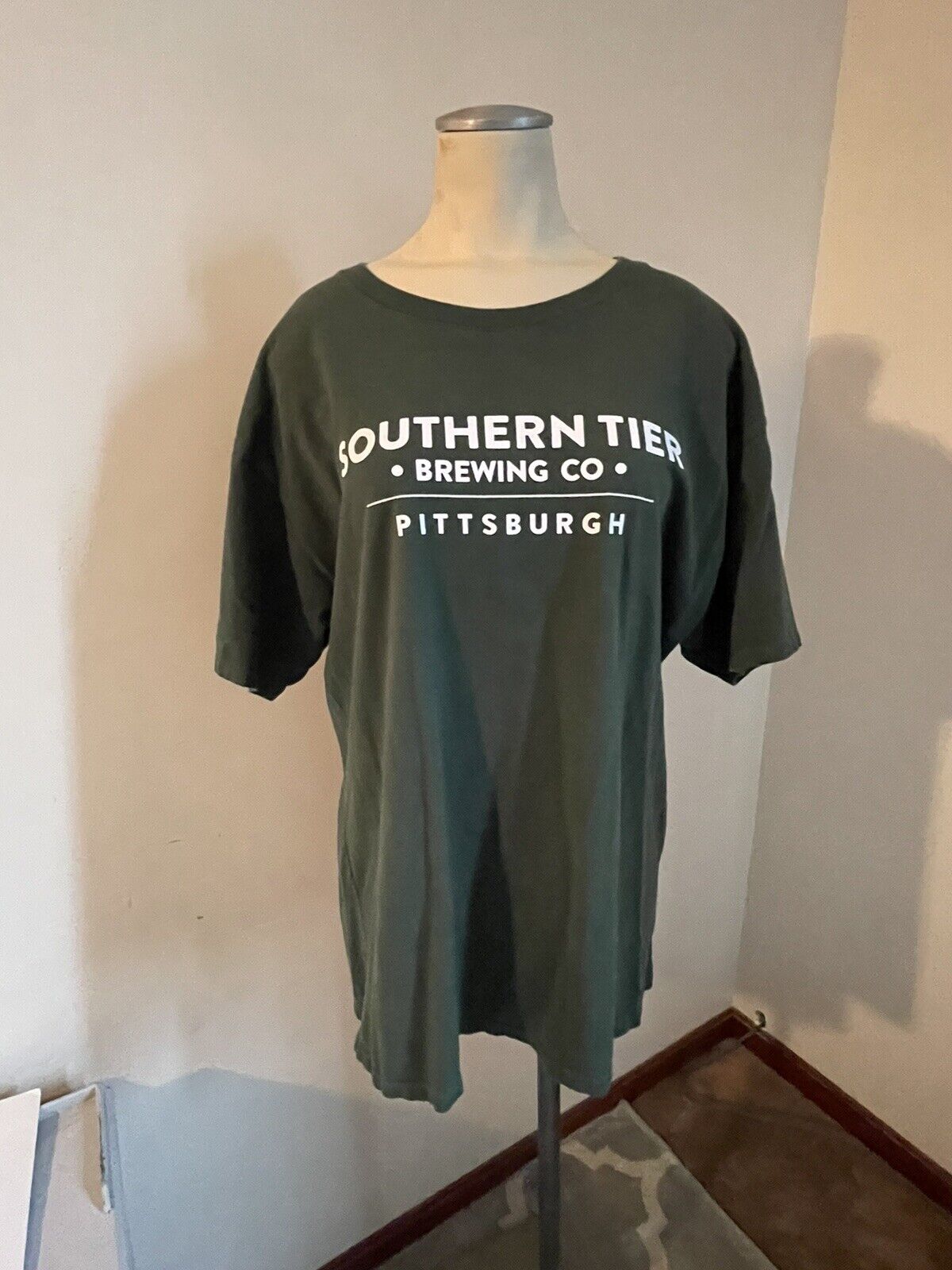 CHAMPION SOUTHERN TIER BREWING COMPANY PINE GREEN PITTSBURGH, SIZE  XL