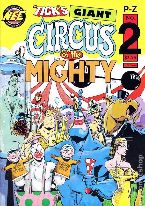 Tick\'s Giant Circus of the Mighty #2 VG 1992 Stock Image Low Grade