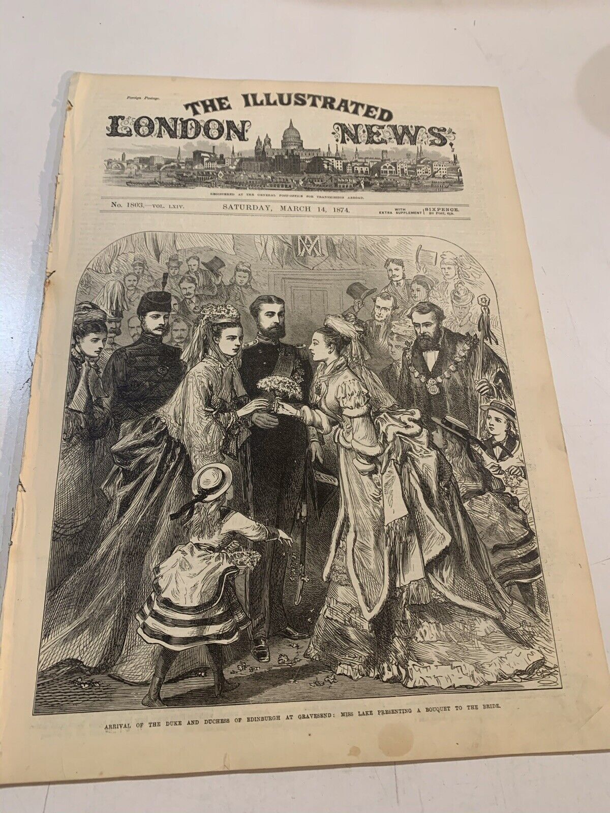 THE ILLUSTRATED LONDON NEWS - Complete Illustrated Issue 1874 Coomassie