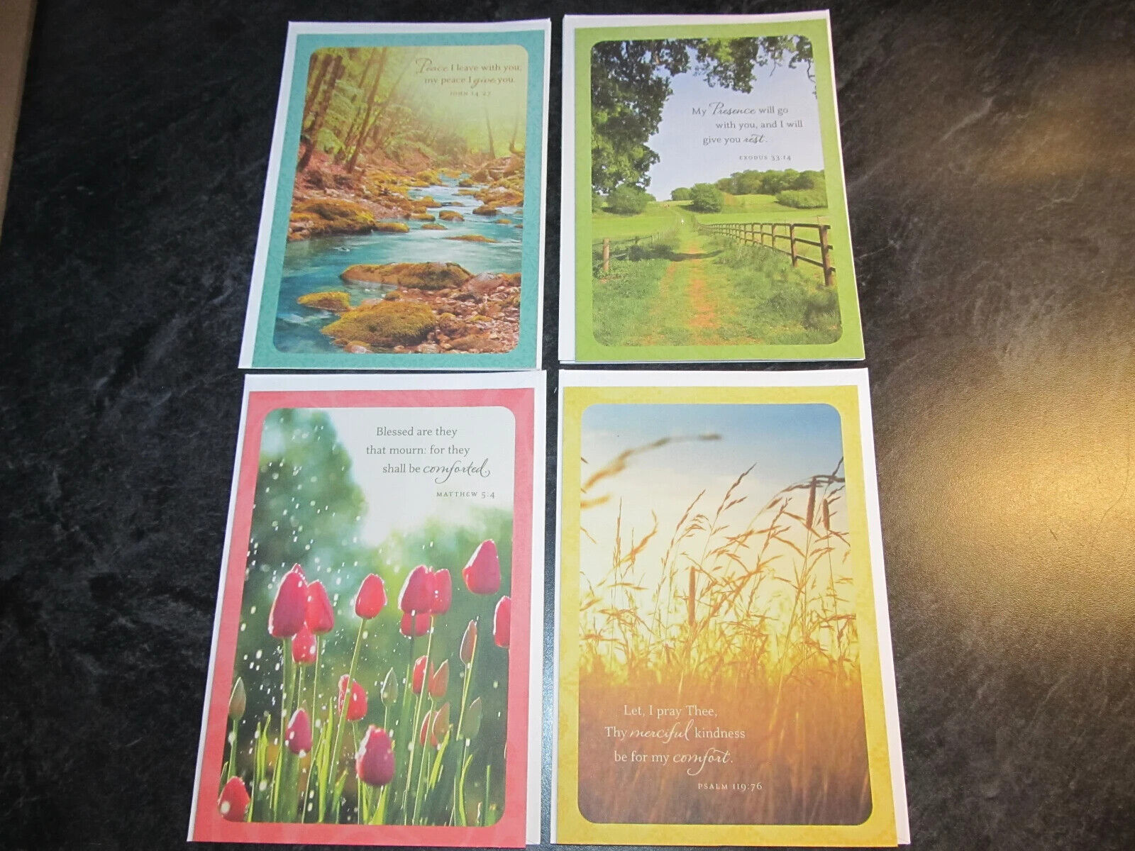 Vintage New Old Stock Sympathy Greeting Cards-DaySpring Live Your Faith