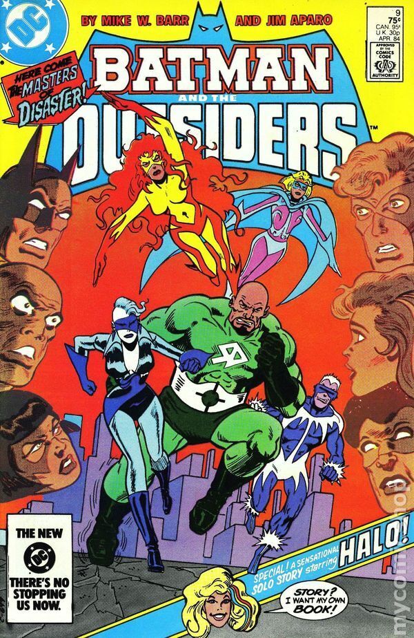Batman and the Outsiders #9 FN 1984 Stock Image