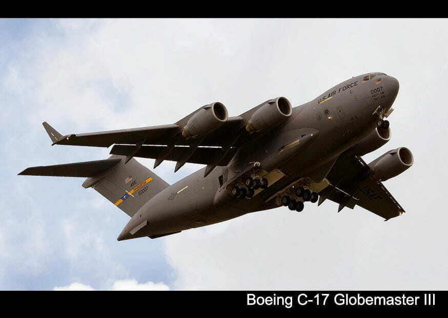 Boeing C-17 Globemaster III * Airplane Airplane Postcard U.S. Airforce Postcard
