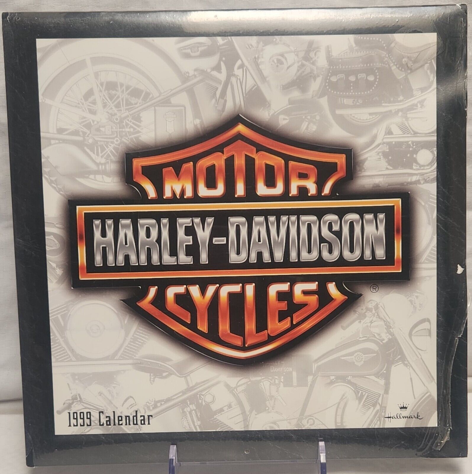🔑🔥  Harley Davidson - VINTAGE 1999 WALL CALENDAR - NEW/SEALED - 12\