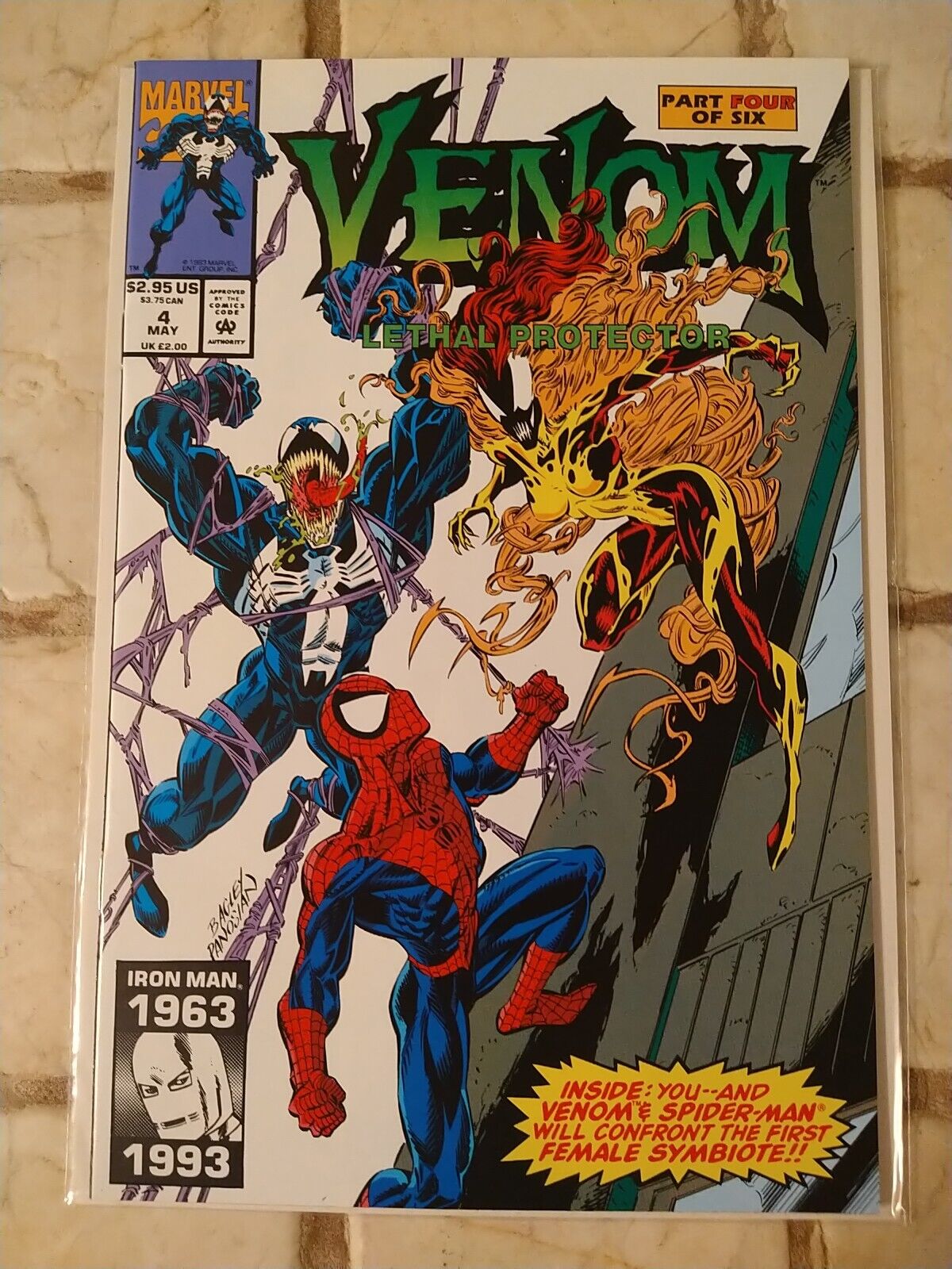 Venom: Lethal Protector #4 (1993) 1st App Scream Marvel Comics