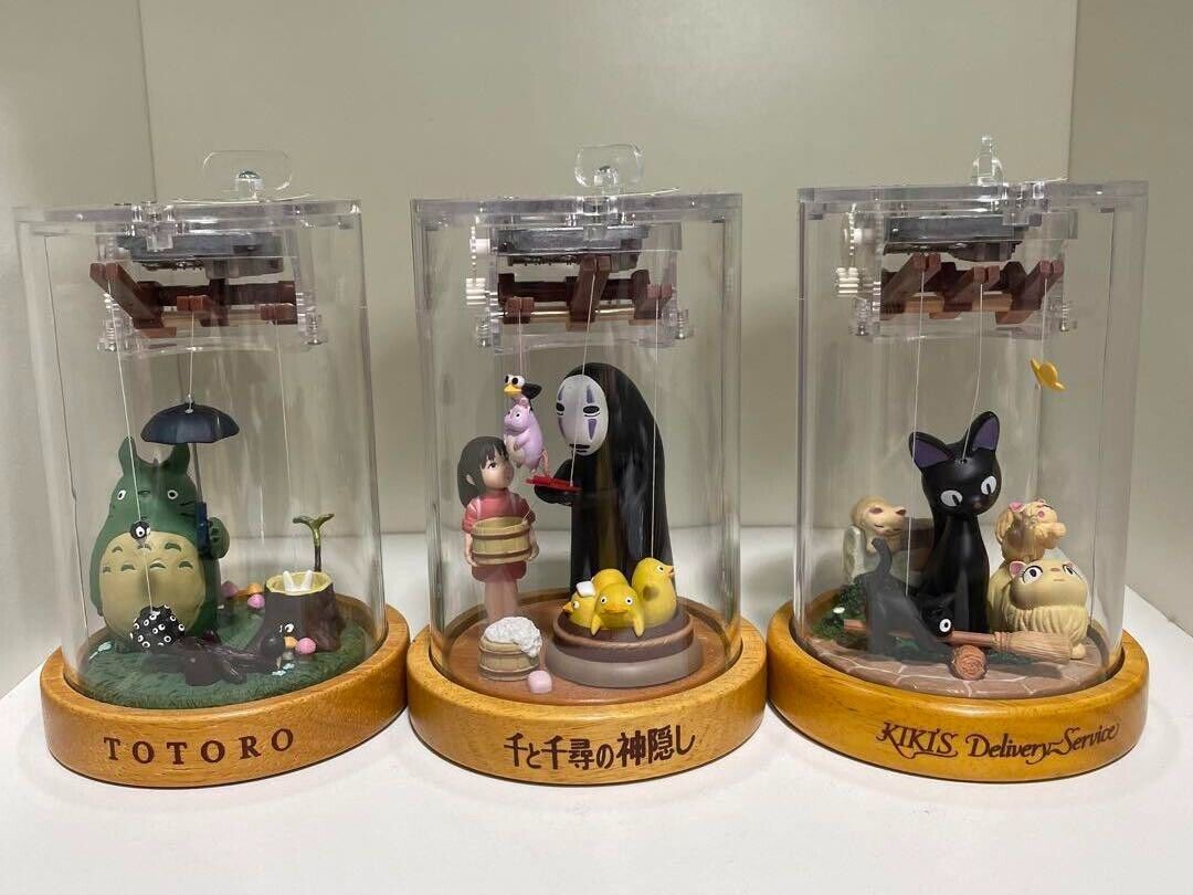 Studio Ghibli Ayatsuri music box 3-piece set Sekiguchi R