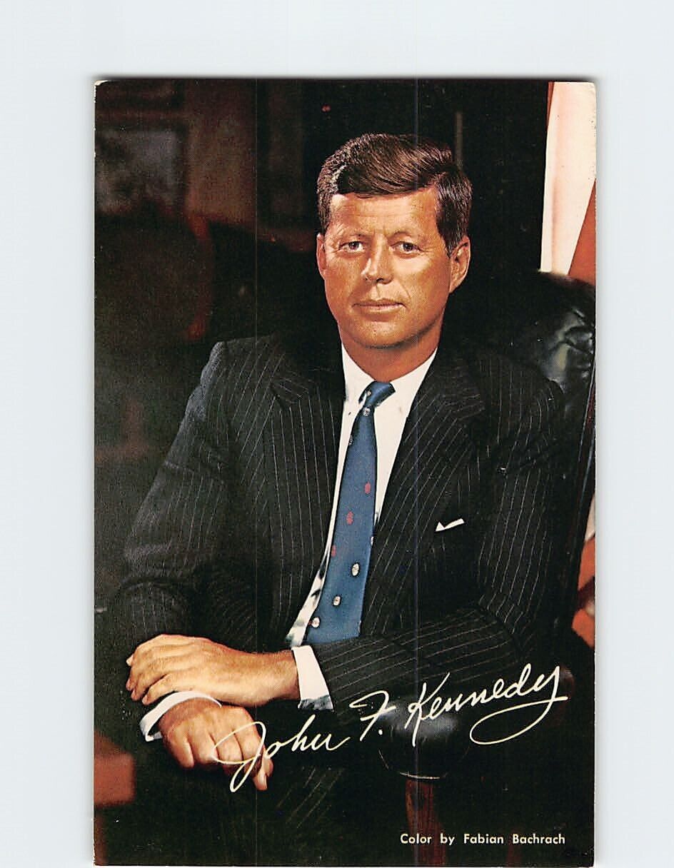 Postcard Portrait of John F. Kennedy