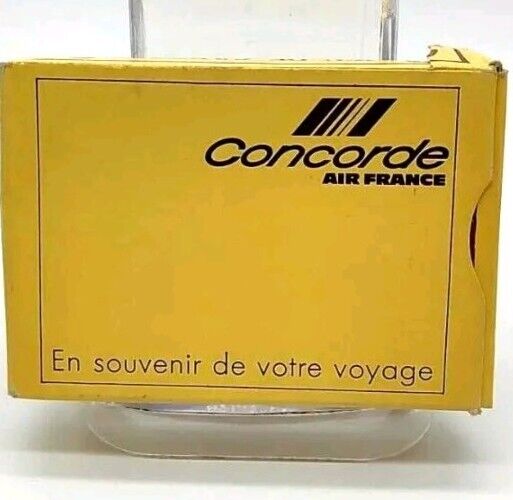 RARE Deck Of Playing Cards Vintage Concorde Air France  Card Deck