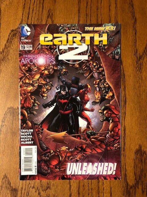 Earth 2 #19 • KEY 1st Appearance Val-Zod, Black Superman (Not In Costume) DC